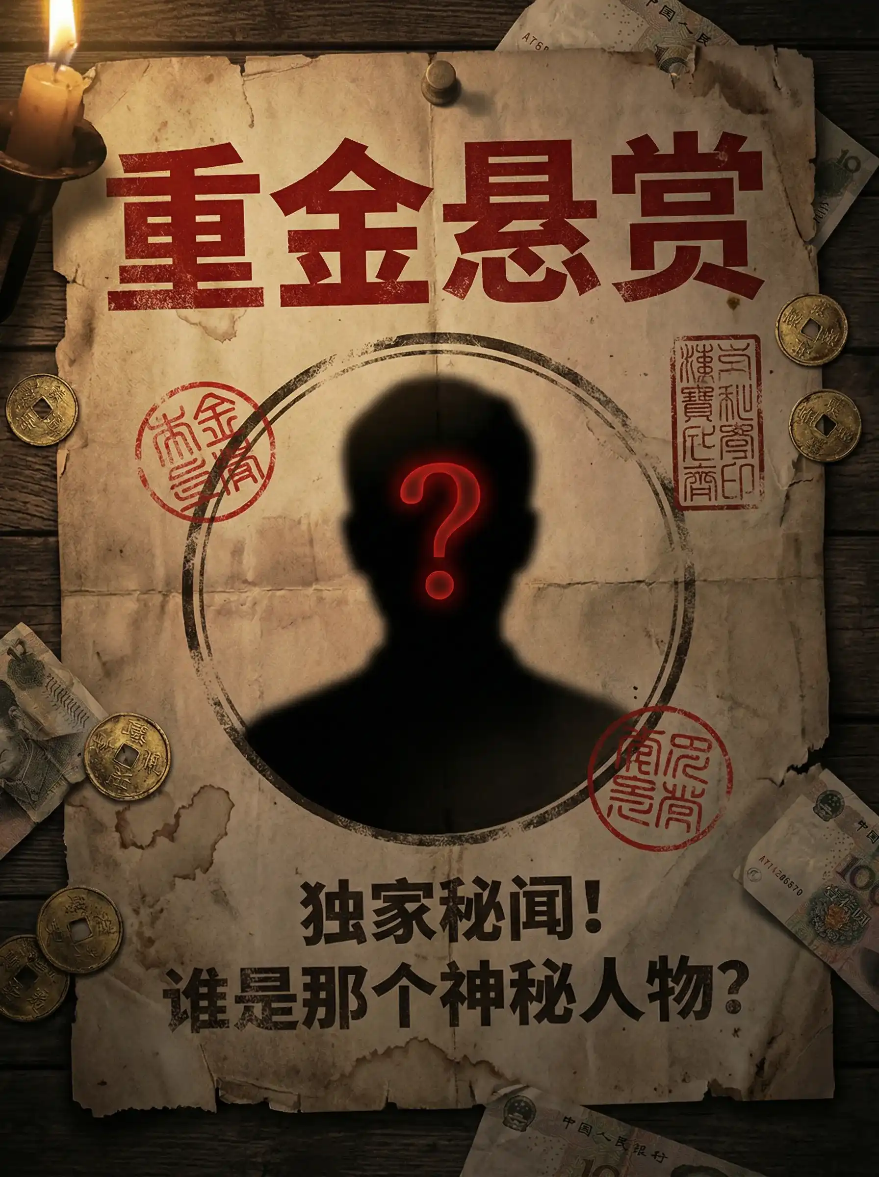 搬来的男人 - 重金悬赏线索征集令